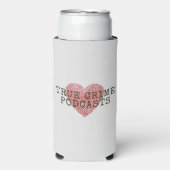 True Crime Podcast Lover Seltzer Blikjeskoeler (Seltzer Voorkant)