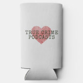 True Crime Podcast Lover Seltzer Blikjeskoeler (Achterkant)