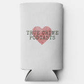 True Crime Podcast Lover Seltzer Blikjeskoeler (Voorkant)