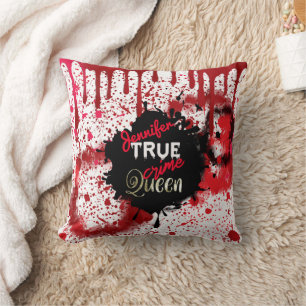 True Crime Queen, gepersonaliseerd Kussen
