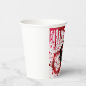 True Crime Queen, gepersonaliseerd Papieren Bekers (Rechts)