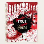 True Crime Queen, gepersonaliseerd Planner (Voorkant)