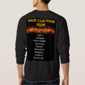 True Cue Tour 2026 Trui (Achterkant)