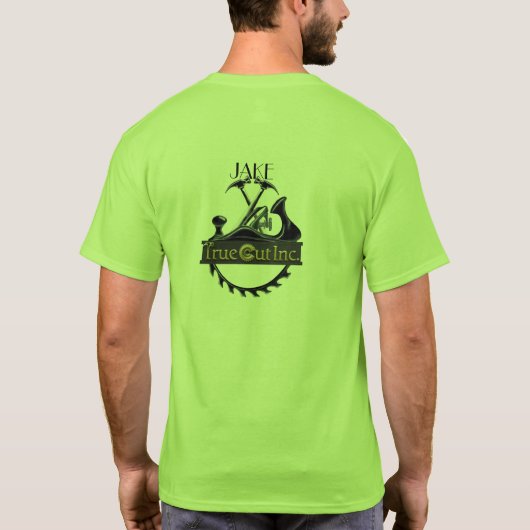 True cut Inc T-shirt (Achterkant)