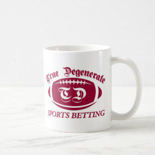 True Degenerate Sports Betting Koffiemok