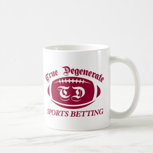 True Degenerate Sports Betting Koffiemok (Rechts)
