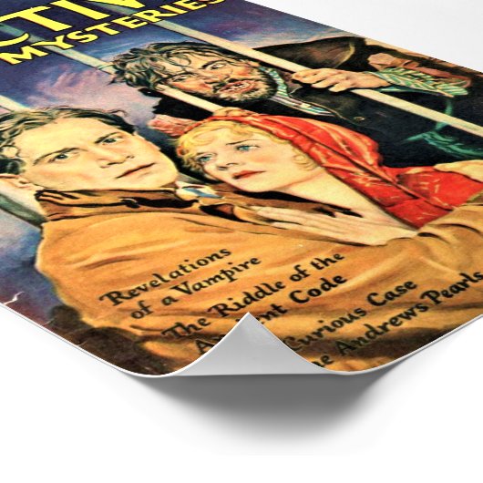 True Detective Mysteries - May Poster (Hoek)