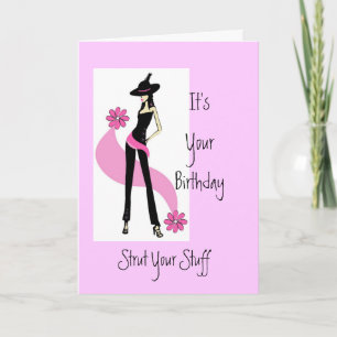 True Diva Babyboomer Birthday Card voor vrouwen Kaart