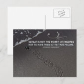 True failure Inspirerend post Kaart (Voorkant / Achterkant)