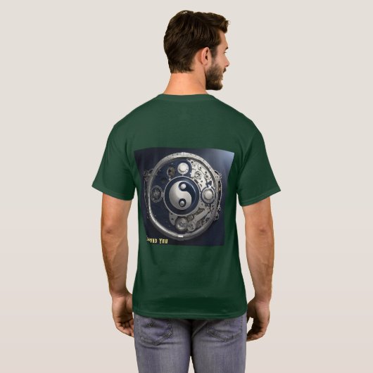 True & False Graphic-T-shirt T-shirt (Achterkant volledig)