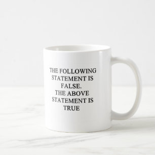 true false logic proverb koffiemok