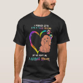 True Friend Cocker Spaniel met Heart Tie Dye Dog T-shirt (Voorkant)