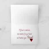 True Friend Kaart (Binnen)