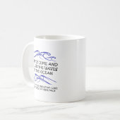 True Friend Octopus Funny Mug Koffiemok (Voorkant links)