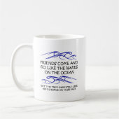 True Friend Octopus Funny Mug Koffiemok (Links)