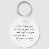 True Friend Sleutelhanger (Voorkant)