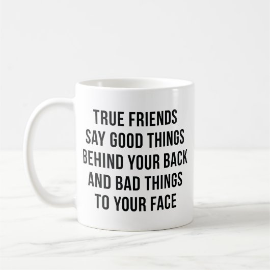 True Friends Koffiemok (Links)