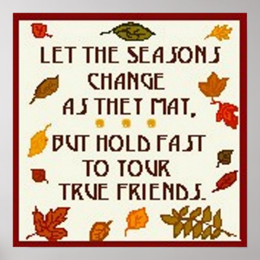 True Friends Poster (Voorkant)