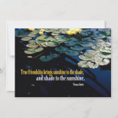 True Friendship Magnetic Card Magnetische Uitnodiging (Voorkant)