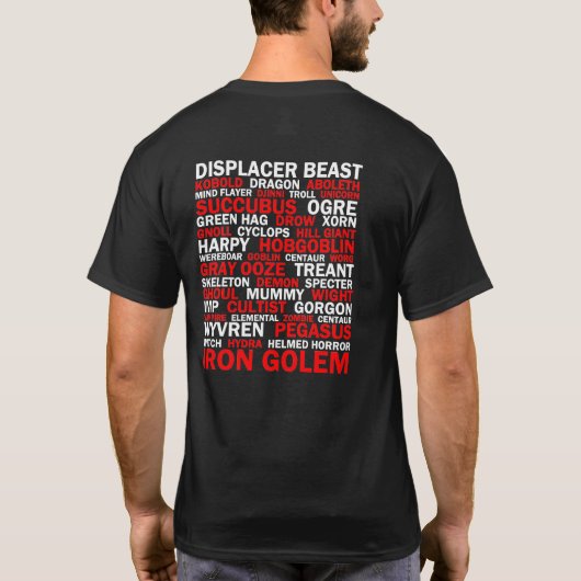 True Gamer T-shirt (Achterkant)