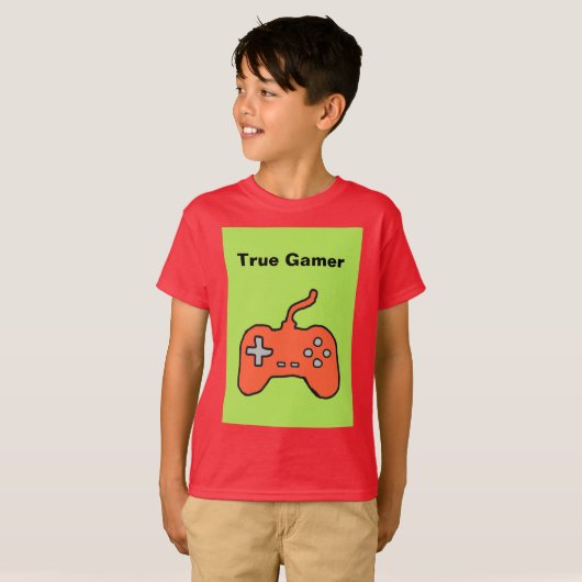True Gamer T-shirt (Voorkant volledig)