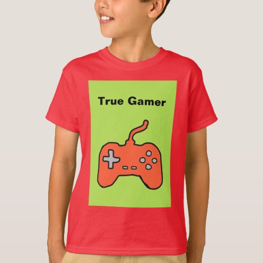 True Gamer T-shirt (Voorkant)
