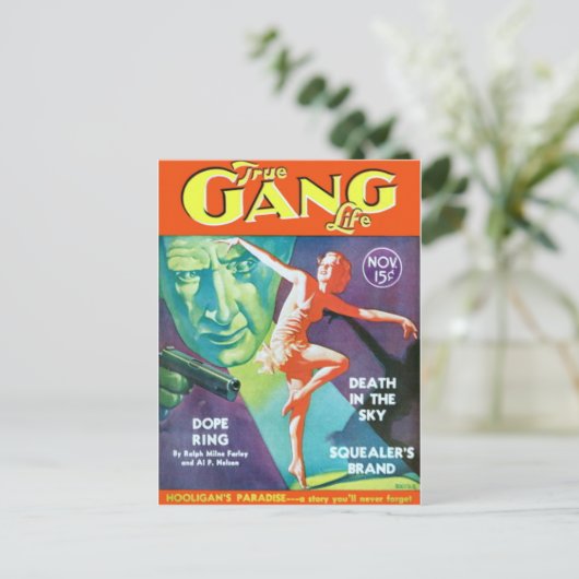 True Gang Life Briefkaart (Staand voorkant)