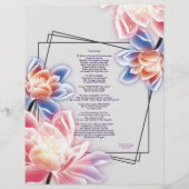 True Grace Poem, gepersonaliseerd papier (Achterkant)