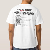 True Grit - Agritculture LP Hoesje T-krimpt T-shirt (Achterkant)