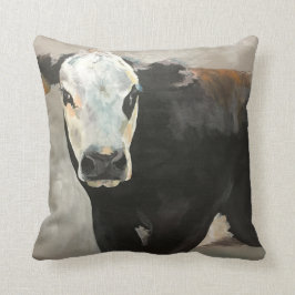 True Grit Cow Western Pillow Kussen
