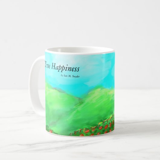 True Happiness Mug Koffiemok (Voorkant links)