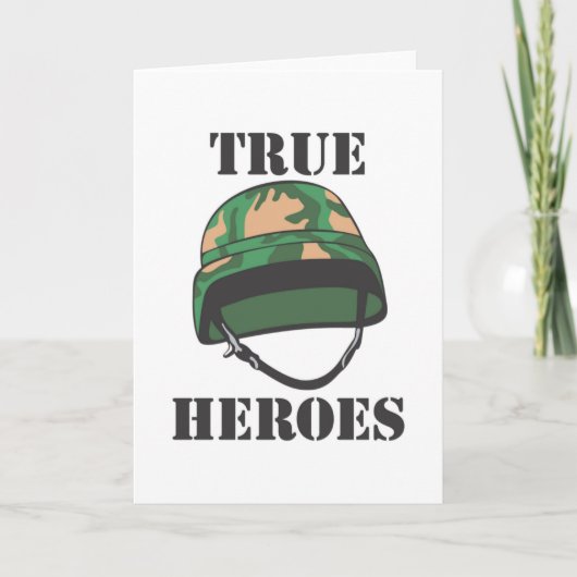True Heroes Wenskaarten Kaart (Voorkant)