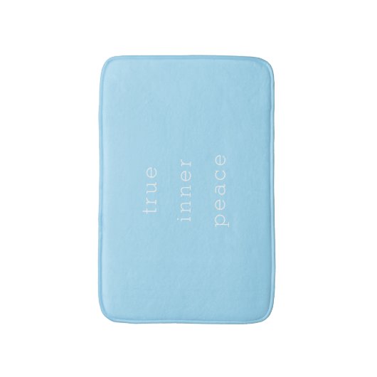 True Inner Peace Minimal Bath Mat (Voorkant Verticaal)