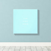True Inner Peace | Minimal  Canvas Afdruk (Insitu (Houten vloer))
