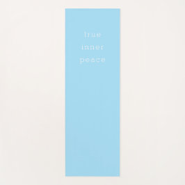 True Inner Peace Minimalistic Yoga Mat