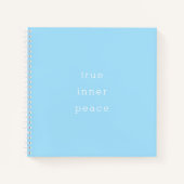 True Inner Peace Spiral Notebook Notitieboek (Voorkant)