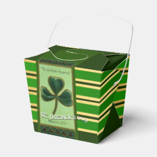 True Irish Heart St. Patrick's Day beroemd gemaakt Bedankdoosjes