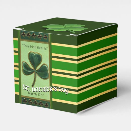 True Irish Heart St Patrick's Day CFB Bedankdoosjes (Voorkant Zijde)