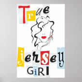 True Jersey Girl Poster (Voorkant)