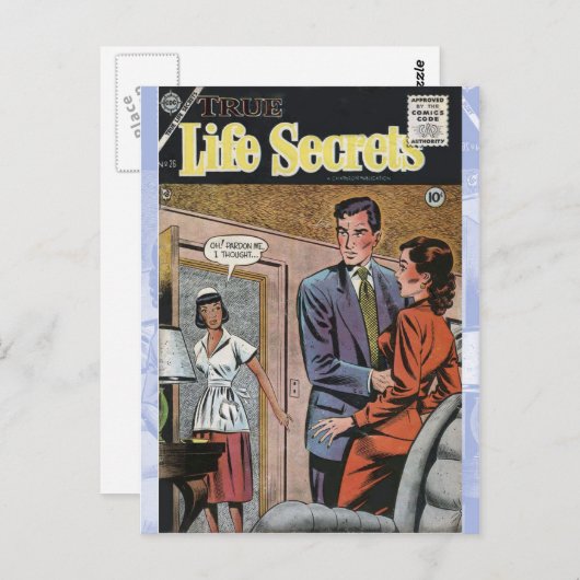 True Life Secrets #26 Briefkaart (Voorkant / Achterkant)