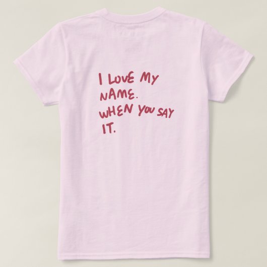 TRUE LOS T-SHIRT (Design achterkant)