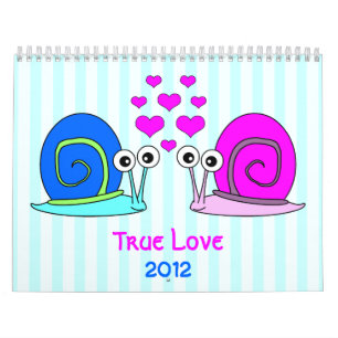 True Love 2012 Wall Calendar Kalender