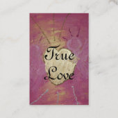 True Love Angel QR-Code Visitekaartje (Voorkant)