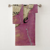 True Love Angel Wedding Bad Handdoek (Insitu)