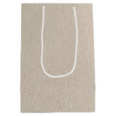 True Love Beach Hearts with Names Medium Cadeauzakje (Achterkant)