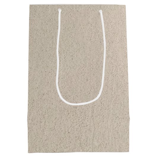 True Love Beach Hearts with Names Medium Cadeauzakje (Achterkant)