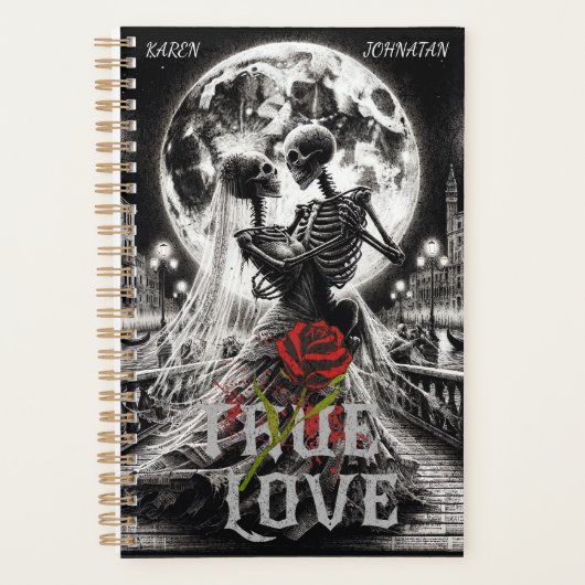 True Love Beyond , aangepaste namen Planner (Voorkant)