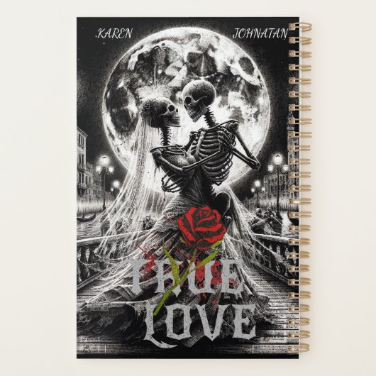 True Love Beyond , aangepaste namen Planner (Achterkant)