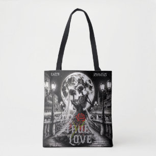 True Love Beyond , aangepaste namen Tote Bag