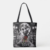True Love Beyond , aangepaste namen Tote Bag (Achterkant)